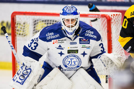 Leksands målvakt Axel Brage