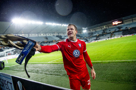 Goalkeeper Johan Dahlin of Malmö FF
