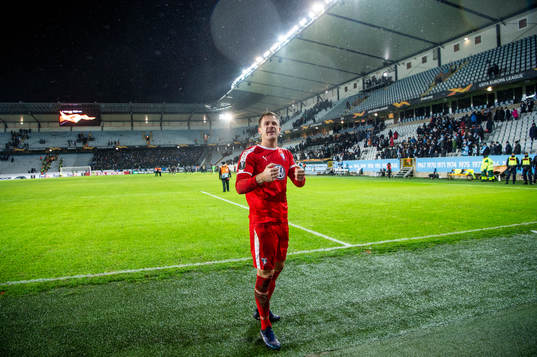 Goalkeeper Johan Dahlin of Malmö FF