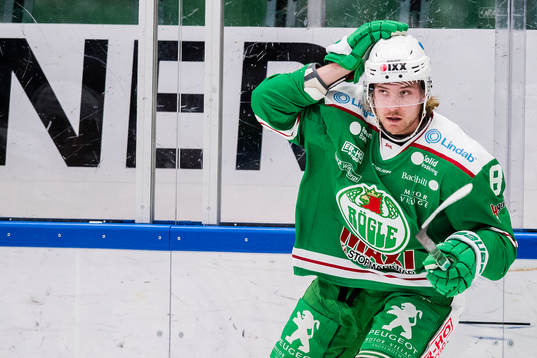 Rögles Linus Sandin deppar