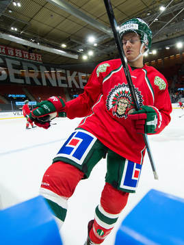 Frölundas Rhett Rakhshani