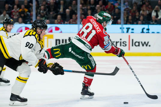 Brynäs Jesper Boqvist stickcheckar Frölundas Ryan Lasch