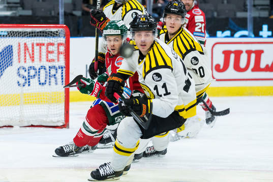 Frölundas Mats Rosseli Olsen och Brynäs Jesper Boqvist