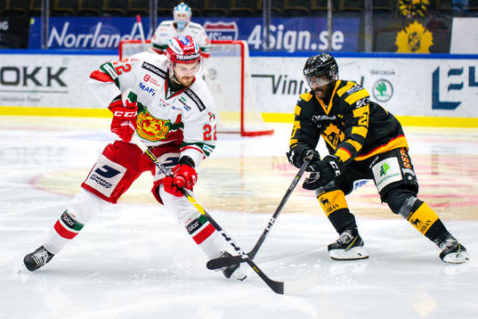 Moras Matt Bailey och Skellefteås Edwin Hedberg