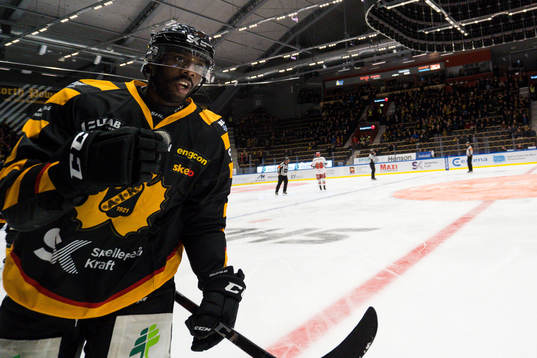 Skellefteås Edwin Hedberg jublar