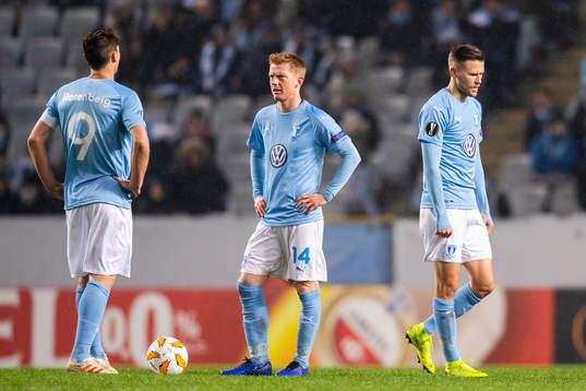 Markus Rosenberg, Anders Christiansen and Arnór Ingvi
