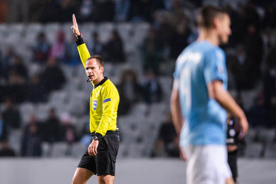 Referee Srdjan Jovanovic