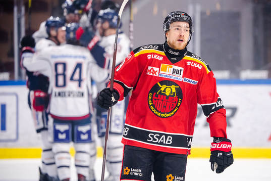 Luleås Johan Forsberg deppar