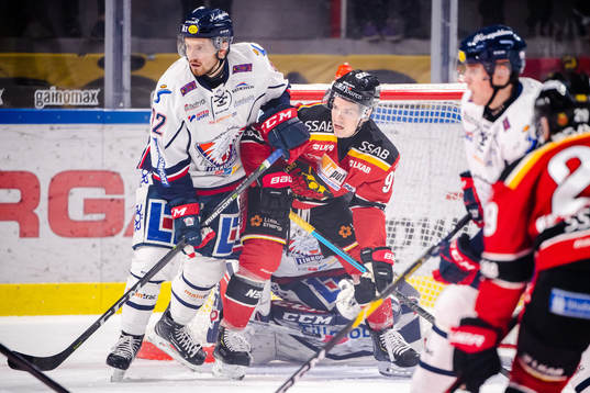 Luleås Austin Farley och Linköpings Lukas Bengtsson
