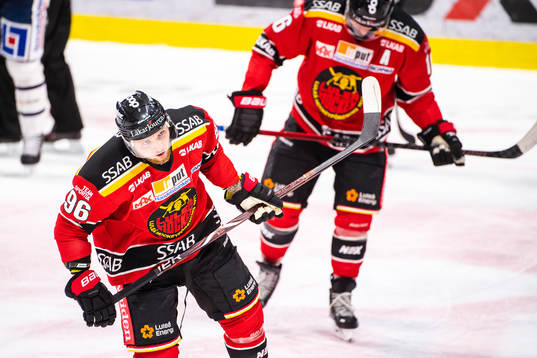 Luleås Robin Kovacs och Niklas Olausson deppar