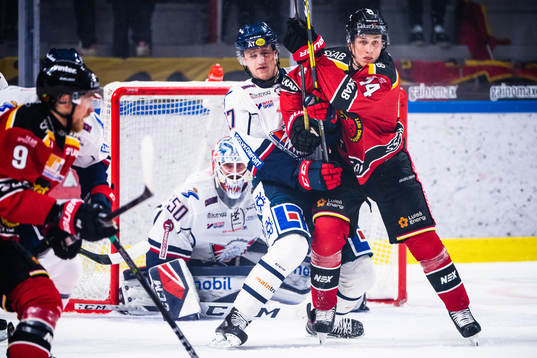 Linköpings Adam Ginning och Luleås Jonas Berglund