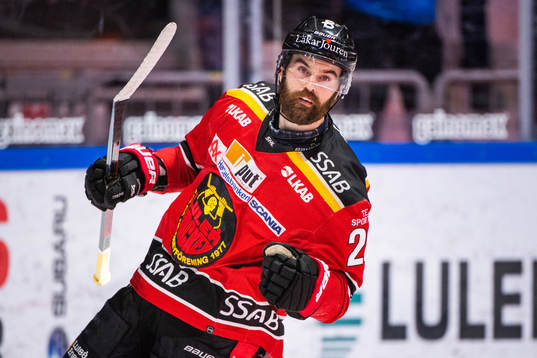 Luleås Jack Connolly jublar