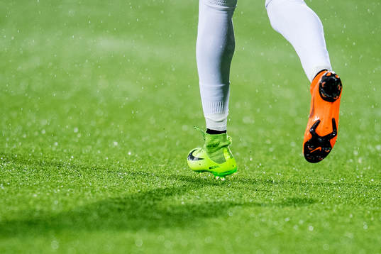 The Nike football boots of Amin Askar of Sarpsborg 08