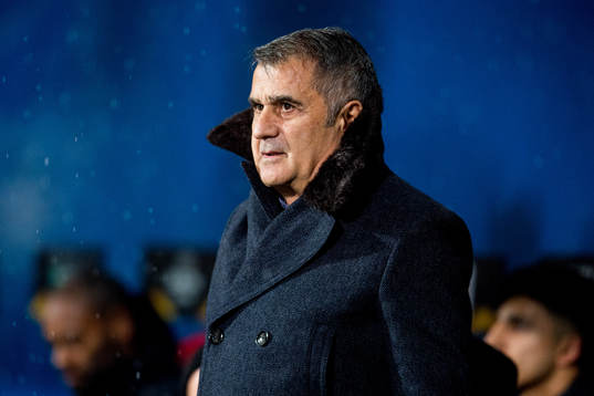 Senol Günes, head coach of Besiktas
