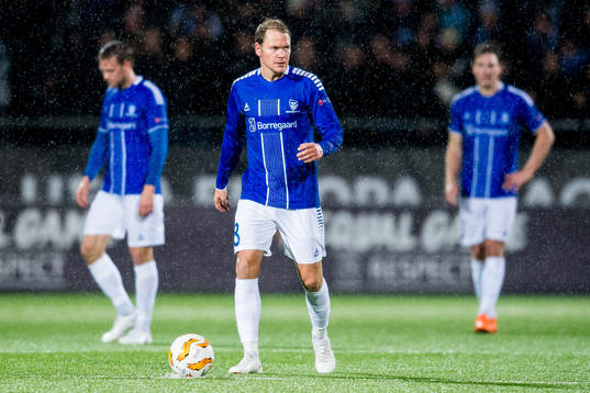 Matti Lund Nielsen of Sarpsborg 08 looks dejected
