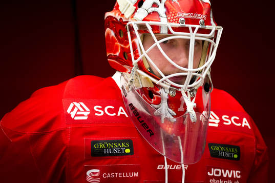 Timrås målvakt Victor Brattström