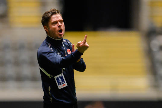 Alexander Straus, head coach of Sandviken