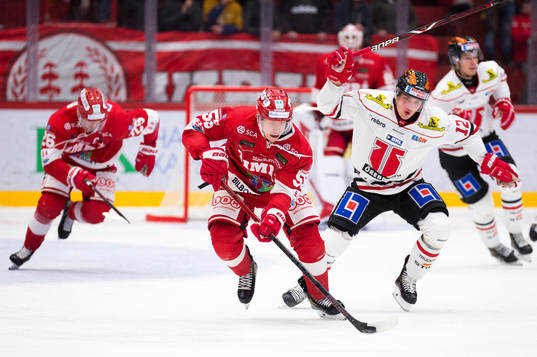 Timrås Vilmos Gallo och Örebros Glenn Gustafsson