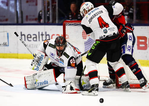 Malmö Redhawks målvakt Oscar Alsenfelt