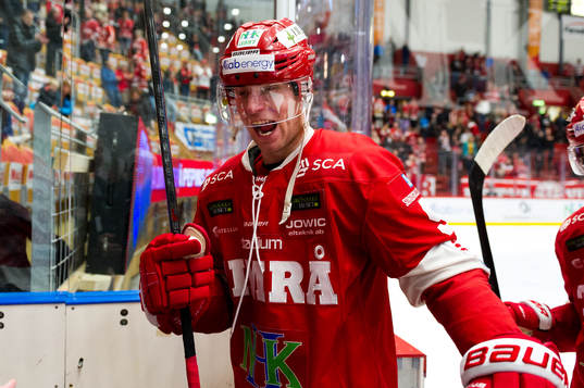 Timrås Rickard Palmberg jublar