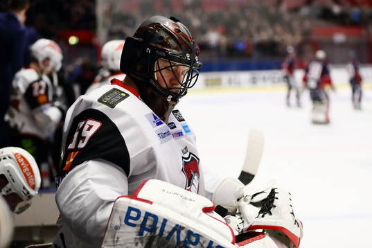 Malmö Redhawks målvakt Oscar Alsenfelt