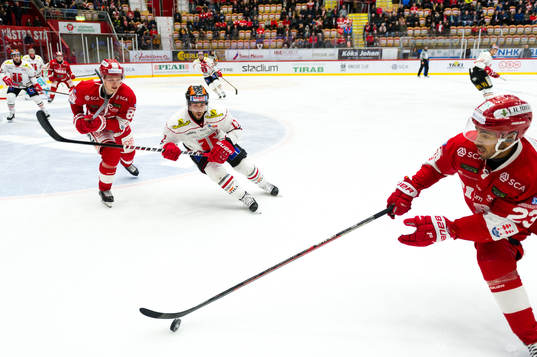Timrås Lukas Enqvist, Örebros Rodrigo Abols och Timrås