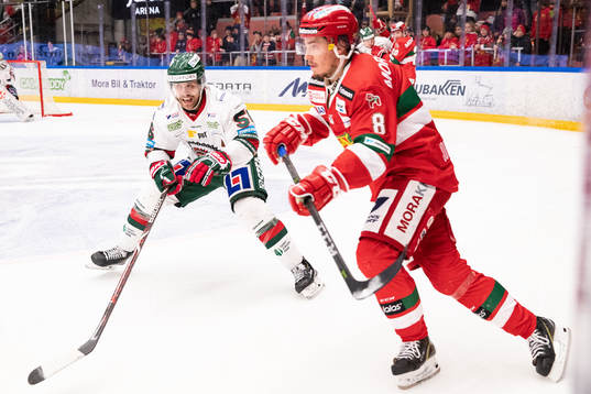 Frölundas Jonathan Sigalet och Moras Robin Johansson