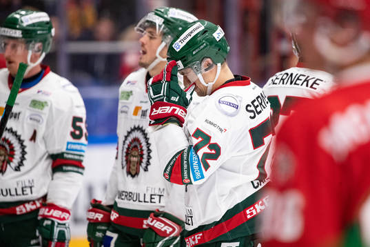 Frölundas Patrik Carlsson deppar
