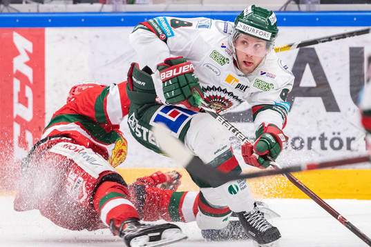 Frölundas Viktor Ekbom och Moras Alexander Hilmerson