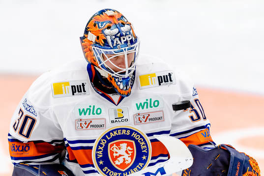 Växjös målvakt Viktor Fasth