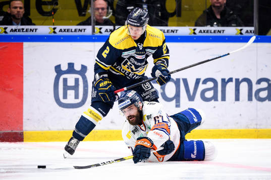 s Kristofer Berglund och Växjös Linus Fröberg