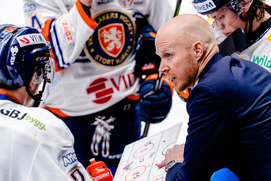 Växjös assisterande tränare Tobias Thermell