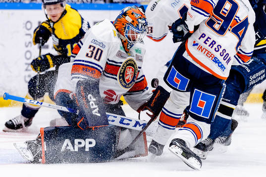 Växjös målvakt Viktor Fasth