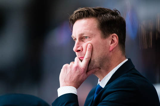 Färjestads tränare Johan Pennerborn