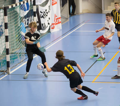 i matchen i innecupens seniorklass  mellan IFK Hässleholms