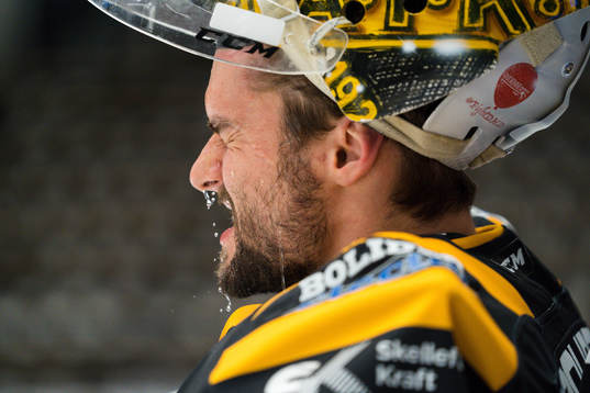 Skellefteås målvakt Gustaf Lindvall