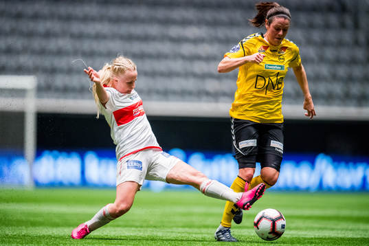 Karoline Isabell Bakke of Sandviken and Isabell Bachor of