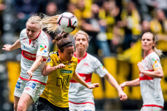 Karoline Isabell Bakke of Sandviken and Isabell Bachor of