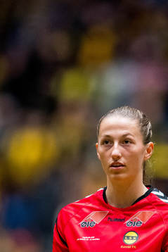 Goalkeeper Cecilie Fiskerstrand of LSK Kvinner