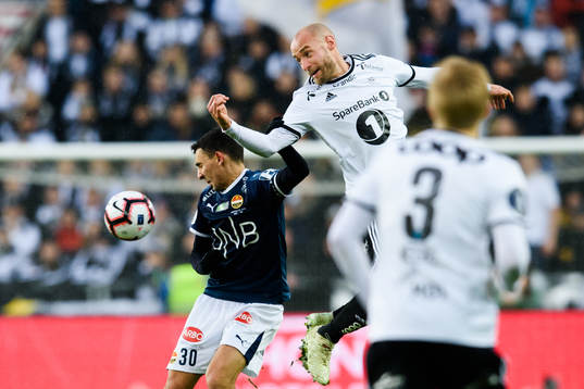 Mustafa "Mos" Abdellaoue of Strømsgodset and Tore