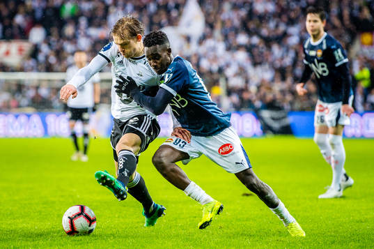Yann-Erik Randa Bahezre de Lanlay of Rosenborg and Tokmac