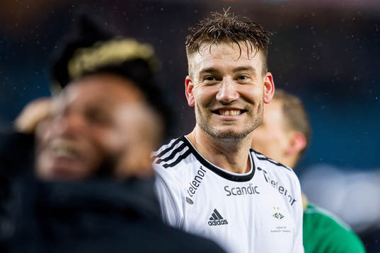 Nicklas Bendtner of Rosenborg