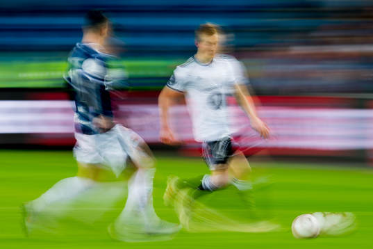Kristoffer Tokstad of Strømsgodset and Birger Meling of