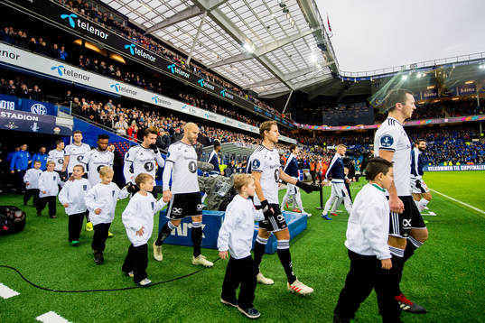 Tore Reginiussen and Vegar Eggen Hedenstad of Rosenborg