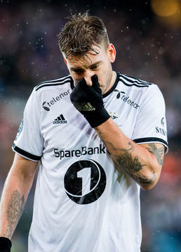 Nicklas Bendtner of Rosenborg