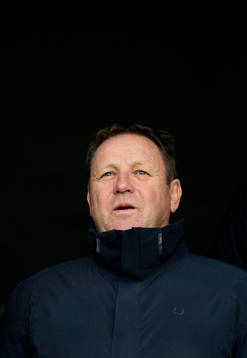 Bjarne Berntsen in the stands