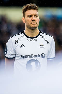 Nicklas Bendtner of Rosenborg