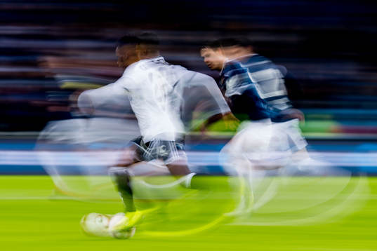 Samuel Adegbenro of Rosenborg and Lars Vilsvik of