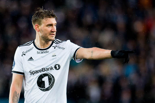 Nicklas Bendtner of Rosenborg