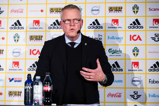 Sveriges förbundskapten Janne Andersson